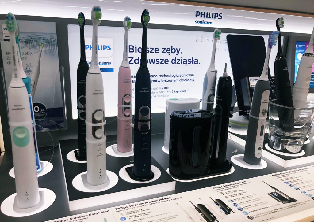 Różnica pomiędzy najtańszą szczoteczką a najdroższą Philips Sonicare