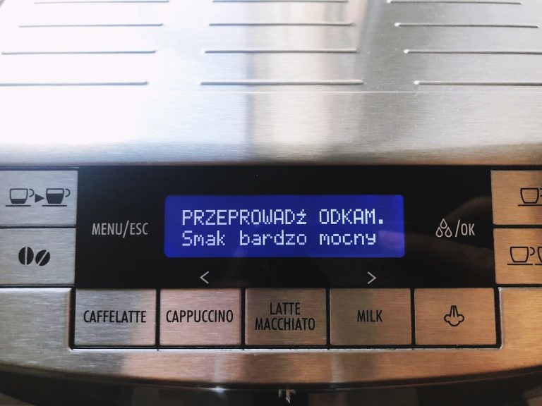 odkamienianie ekspresu delonghi