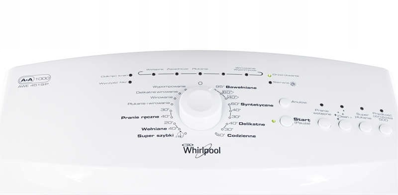 Pralka Whirlpool AWE 4519/P - recenzja sprzętu