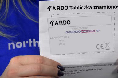 Tabliczka znamionowa ardo