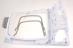 Ramka obudowy przy klapie do pralki Electrolux EW6T3262P,3