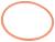 Uszczelka 80x3.5mm czerwona 1szt. do ekspresu do kawy Silvercrest 35328 CPA450