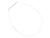 Obejma fartucha drzwi do pralki Whirlpool AWE 4519/P