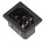 Gniazdo kabla zasilającego do ekspresu do DeLonghi EC 820.B