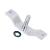 LASCHE,RAD,HINTEN,KIT ELECTROLUX / AEG