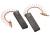 Szczotki węglowe silnika 12x44x5mm za 605694 do pralki Bosch WAK24260PL/06