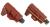 Szczotki węglowe silnika prawe 12.5x30x5mm do pralki Hotpoint Ariston FMSGN623BCZ