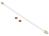 Wężyk teflonowy z tulejami zaciskowymi do ekspresu Jura ES170KK