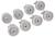 Rolki dolnego kosza 8szt. do zmywarki do Whirlpool ADPY 2320 WH