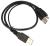Kabel USB A 2.0 - USB B 2.0 mini 0.6m