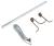 Zapadka zamka drzwi do pralki Hoover WDXT45 385A-S