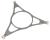 Krzyżak obrotowy 16.5cm do mikrofali do zabudowy Whirlpool AMW 490 IX