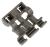 Zaczep grzebienia górnego kosza do zmywarki do Whirlpool WSFO 3T125 6PC X