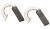 Szczotki węglowe silnika 13.5x43.5x5mm za 00616505 do pralki Siemens WM10E4FEPL/35