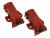 Szczotki węglowe silnika lewe 12.5x30x5mm do pralki Hoover HN 6135-86S