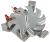 Wentylator do piekarnika do Beko CSE 52322 DW
