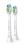 Końcówki Sonicare (2szt.) W Optimal White HX606210 do szczoteczki do zębów Philips HX6942/10