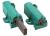 Szczotki węglowe silnika prawe 13x35.5x5mm do pralki Indesit WISE107PL
