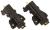 Szczotki węglowe silnika lewe 13.5x38x4.9mm 482000030266 do pralki Whirlpool AWS 63013