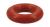 Uszczelka 6x3mm czerwona 1szt. do ekspresu do kawy Silvercrest 35328