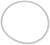 Tylna uszczelka skraplacza do suszarki do Whirlpool HSCX 80423