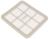 Filtr flizelinowy wylotowy do odkurzacza do Zelmer ZVC315SK/00