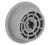 Rolka dolnego kosza do zmywarki do Sharp QW-GD53I443X-DE