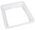 Ramka obudowy przy klapie do pralki Indesit ITWD61052G(PL)
