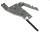 Lewy zawias drzwi do zmywarki do Hotpoint Ariston LTF11H121EU