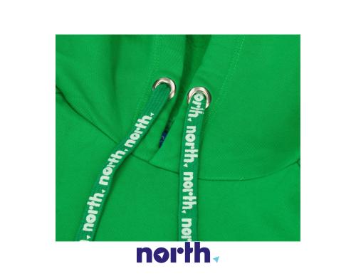 Bluza North oversize zielona rozmiar XL detale