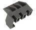 Uchwyt szyby drzwi lewy do piekarnika Amica ED57636BA+ Q-TYPE WIFI,0