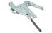 Lewy zawias drzwi do zmywarki do Whirlpool WIO3T122PS,0