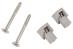 Zestaw mocujący do wnęki meblowej do zmywarki do Siemens SN66M098EU/53,0