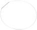 Obejma tylna fartucha drzwi do pralki Hotpoint Ariston WMSD723BEU,1