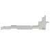 Blokada lewa do odkurzacza do Bosch BWD421PRO/04,3