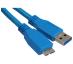 Kabel USB A 3.0 - USB B 3.0 micro do Samsung S5 Neo,1