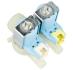 Elektrozawór podwójny do pralki Beko WITV 8712 X0W,2