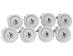 Rolki dolnego kosza 8szt. do zmywarki do Whirlpool ADP 962 WHM,1