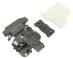 Zamek + system otwarcia drzwi do zmywarki do Electrolux ESF74661RX,1