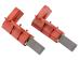 Szczotki węglowe silnika prawe 12x26x5mm do pralki Samsung WF 80F5E0W2W,1