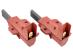 Szczotki węglowe silnika prawe 12x26x5mm do pralki Samsung WF 80F5E0W2W,2