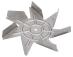 Śmigło wentylatora do piekarnika do Zanussi ZOB22601XK,0