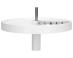 Tarcza do frytek do robota kuchennego do Braun K 700, WHITE,2