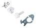 Dźwignia zawiasu do zamrażarki Beko GN1416223ZX,0