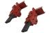 Szczotki węglowe silnika prawe 11x30x5mm za c00047318,c00196544 do pralki Hotpoint Ariston FMSGN623BCZ,0