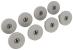 Rolki dolnego kosza 8szt. do zmywarki do Electrolux EEM748210L,0
