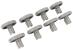 Rolki dolnego kosza 8szt. do zmywarki do Electrolux EEM748210L,1