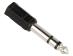 Adapter Jack 3,5mm mono - Jack 6,3mm stereo,0