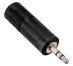 Adapter Jack 6,3mm - Jack 3,5mm stereo,0