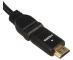 Kabel HDMI 4K Highspeed Ethernet z wtyczką kątową 5m,2